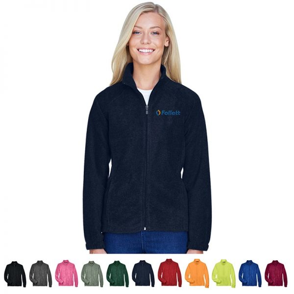 Ladies' Full-Zip Fleece with your custom logo.