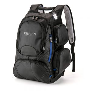 Basecamp® City Hopper Backpack with your custom logo.