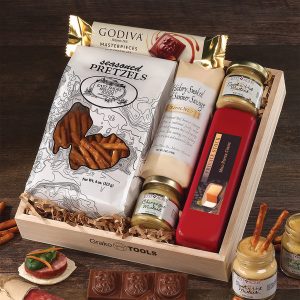 Savory Sampler with your custom logo.