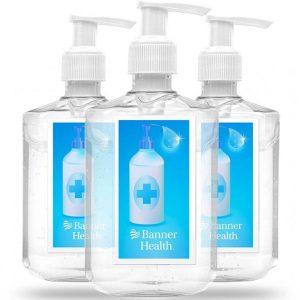 Custom Label 8 oz Hand Sanitizer with Pump
