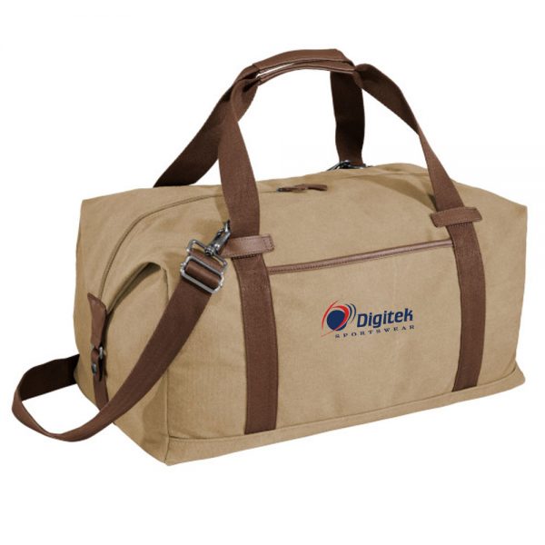 Cotton Canvas Duffel