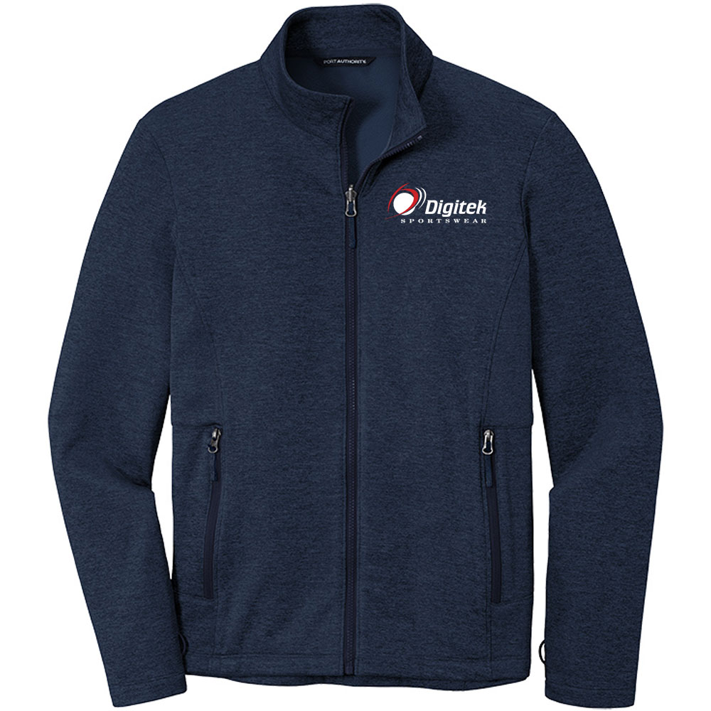 Striated Fleece Jacket - Digitek Sportswear