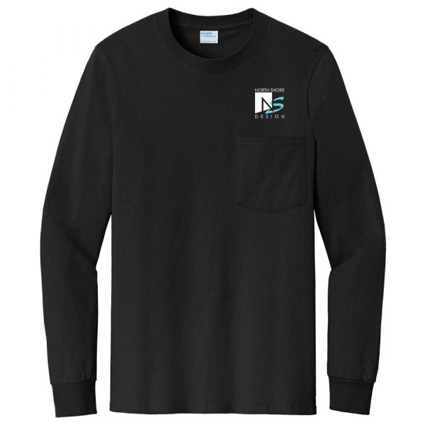 Port & Company® L/S Pocket T-Shirt - Image 5