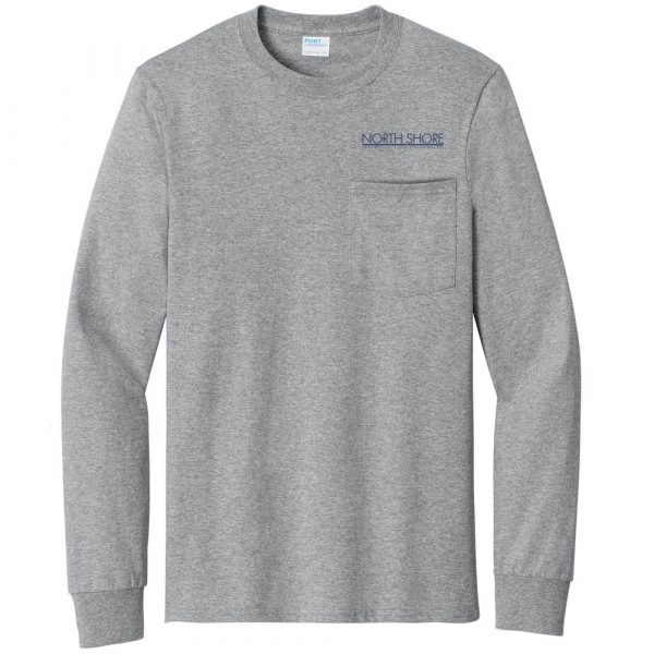 Port & Company® L/S Pocket T-Shirt - Image 2