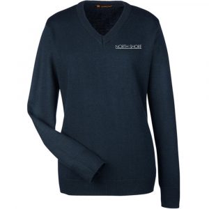 Harriton Ladies' V-Neck Sweater