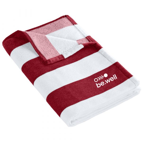 Stripe Towel: Cabana Beach